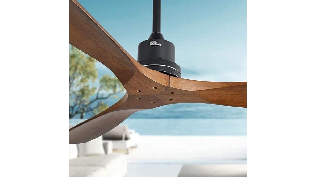 modern 52 inch remote fan