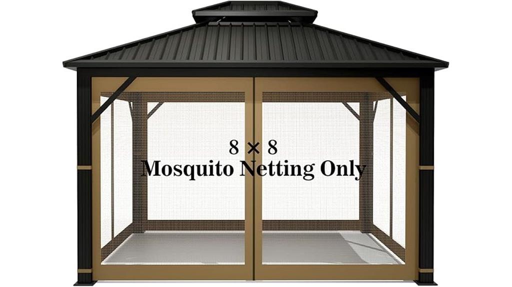 mosquito net for gazebo