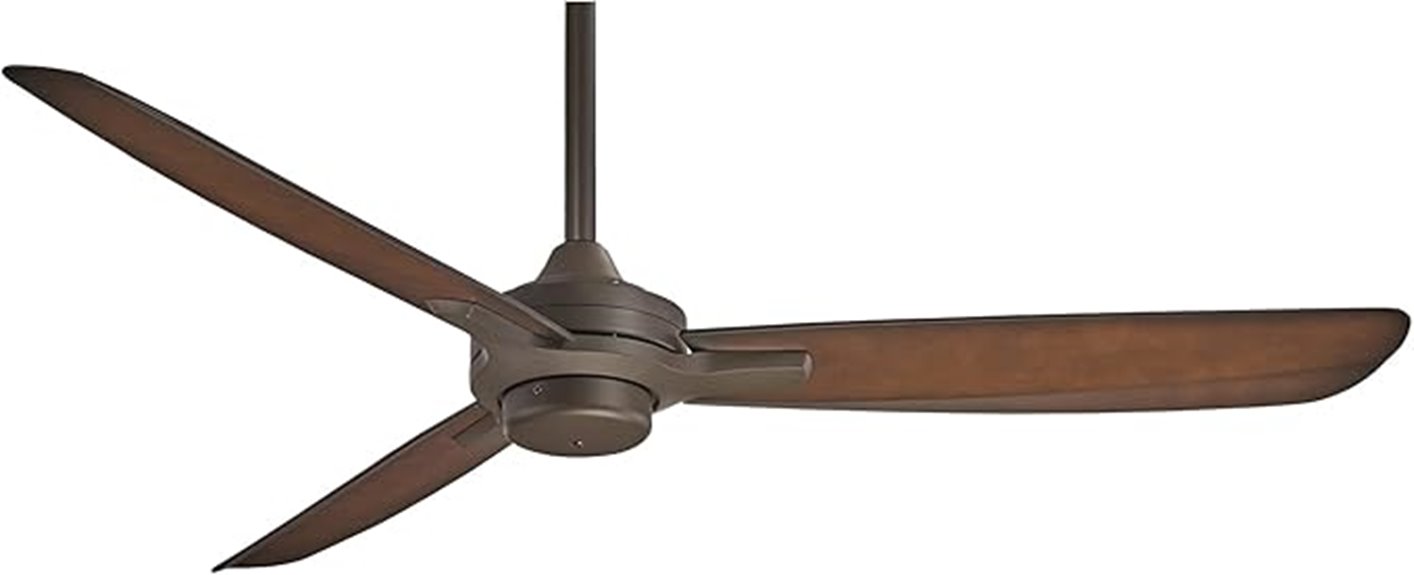 oil rubbed bronze ceiling fan