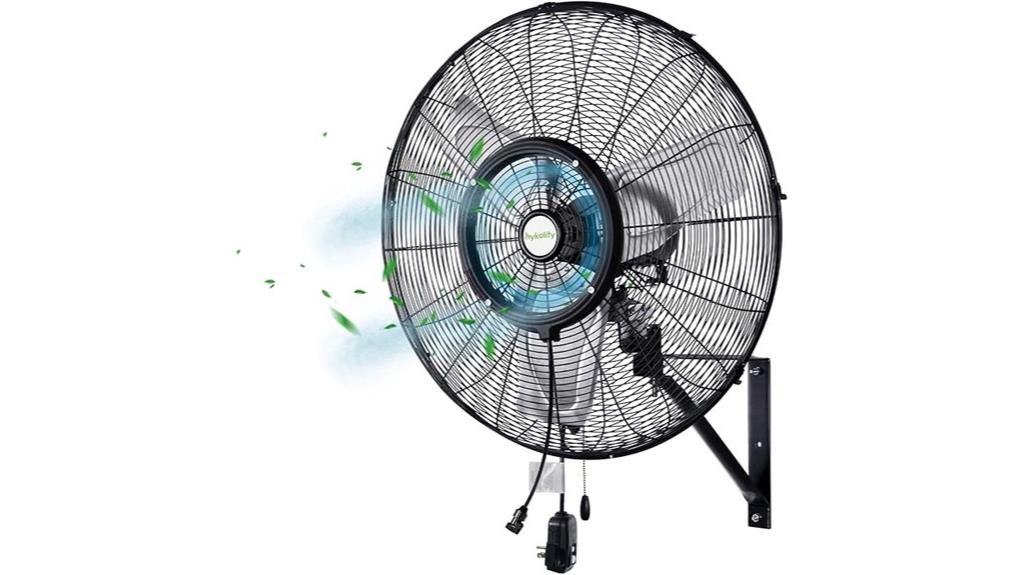 outdoor 24 inch misting fan