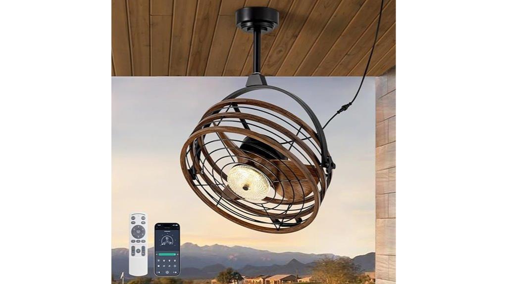 outdoor ceiling fan lights