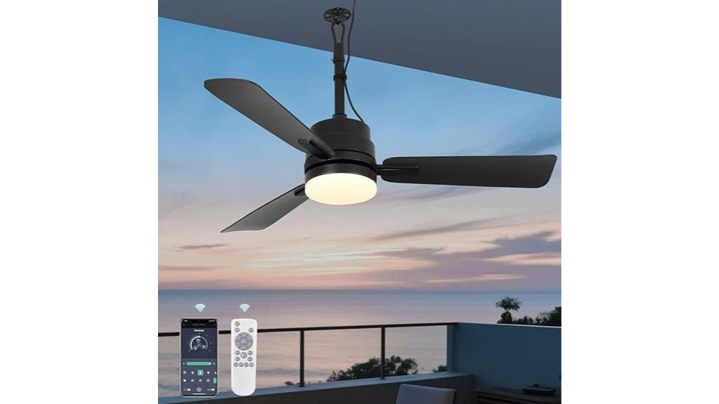 outdoor ceiling fan with lights