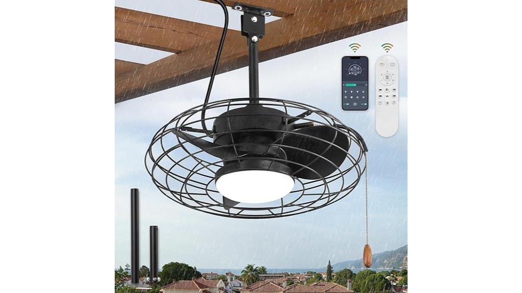 outdoor ceiling fan with remote