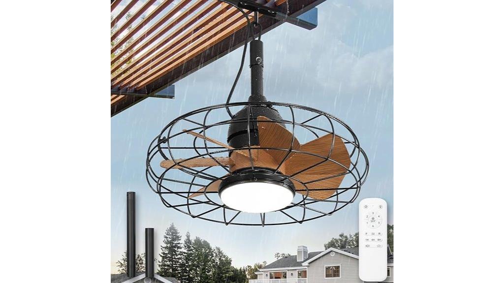 outdoor ceiling fans with lighting