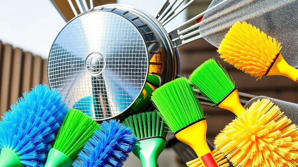 outdoor fan brush kits