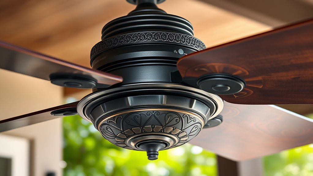 outdoor fan material considerations