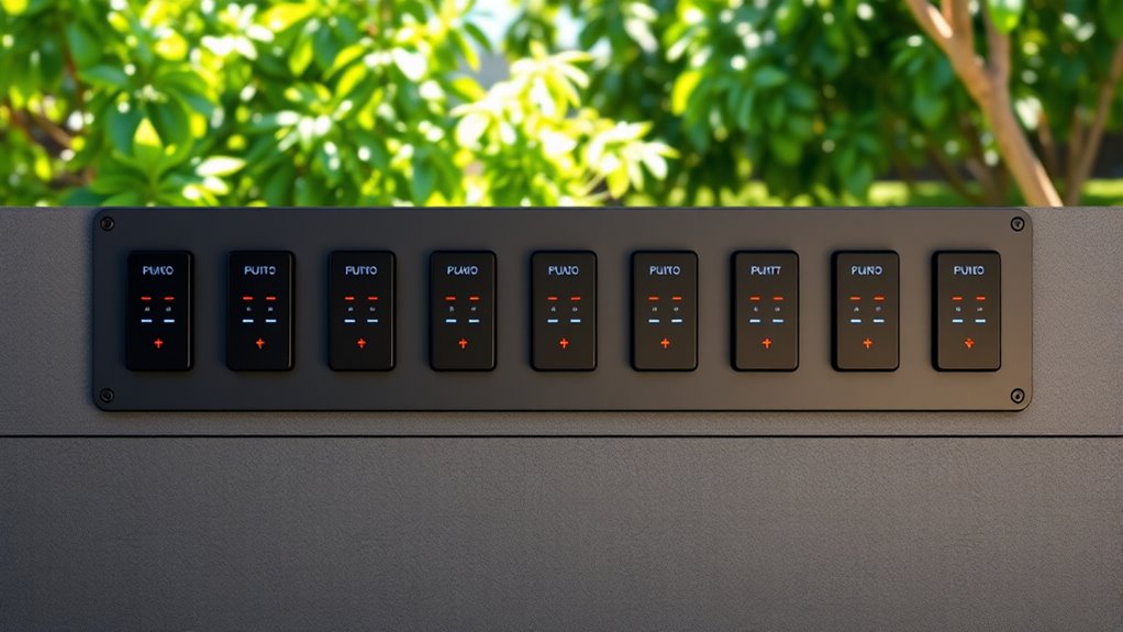 outdoor fan switch options