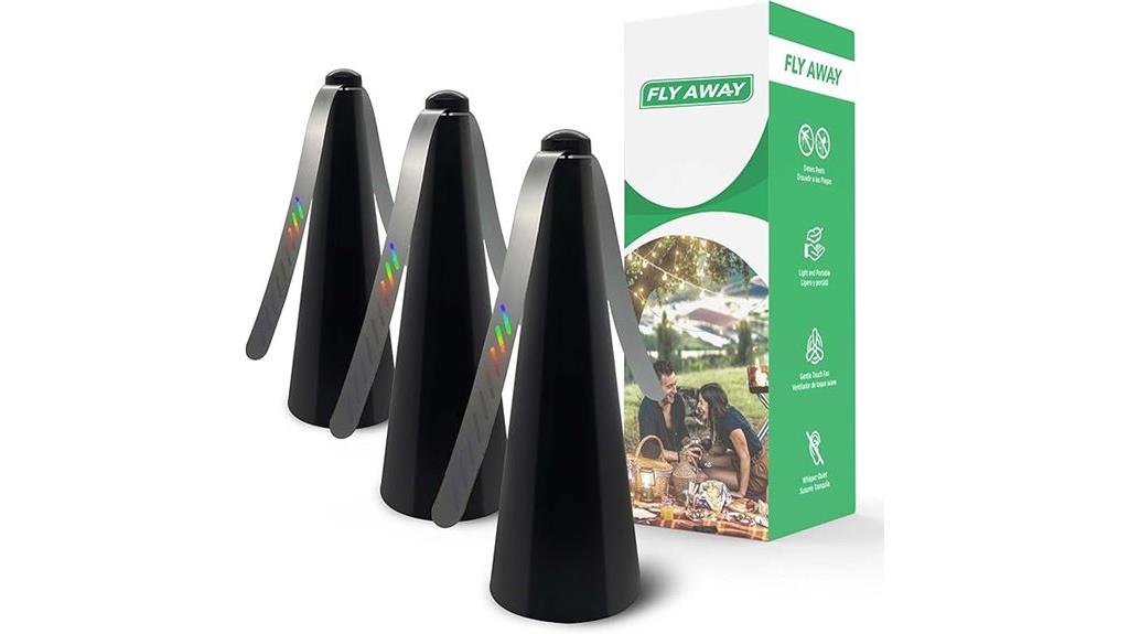 outdoor fly repellent fans