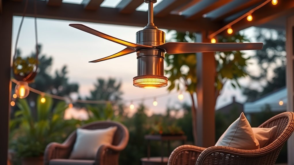 outdoor heating and airflow