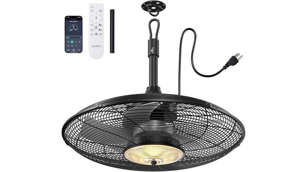 outdoor patio ceiling fan