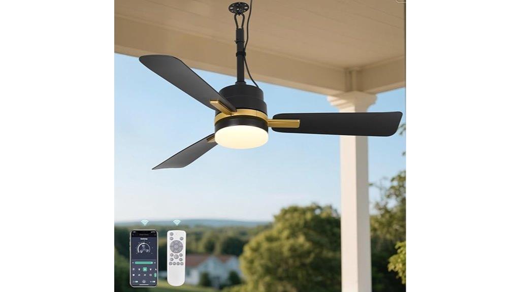 outdoor patio ceiling fan