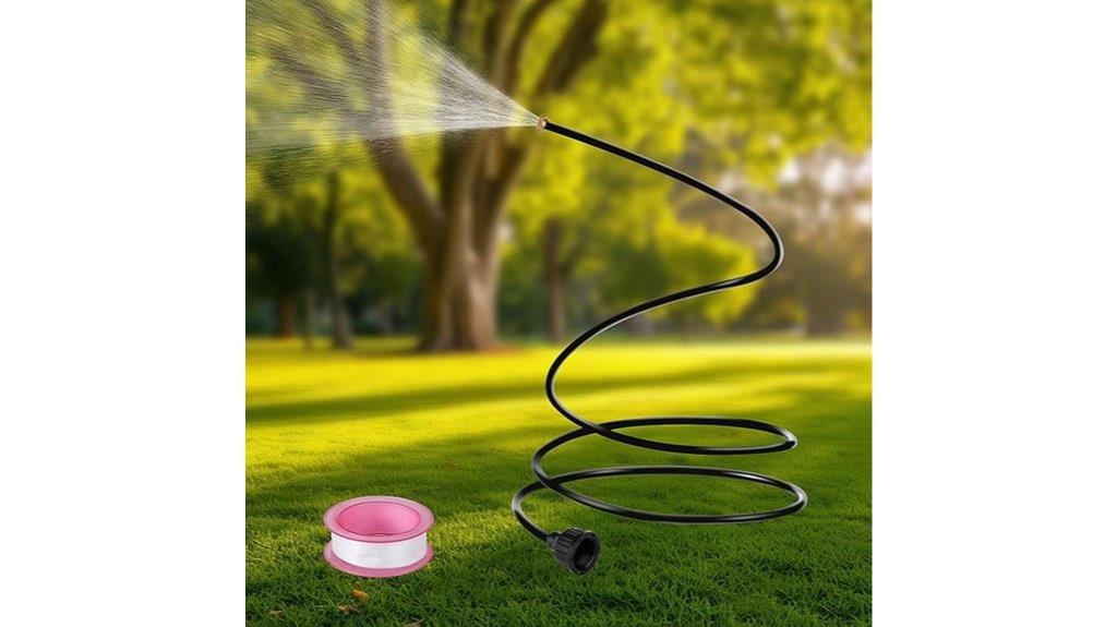 outdoor patio misting hose