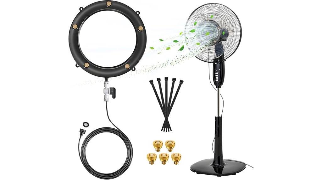 outdoor patio misting system