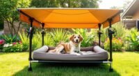 outdoor pet bed features