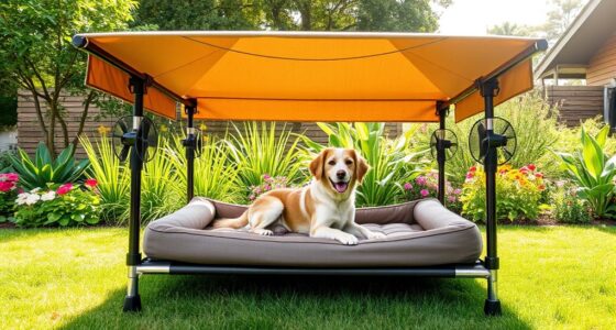 outdoor pet bed features