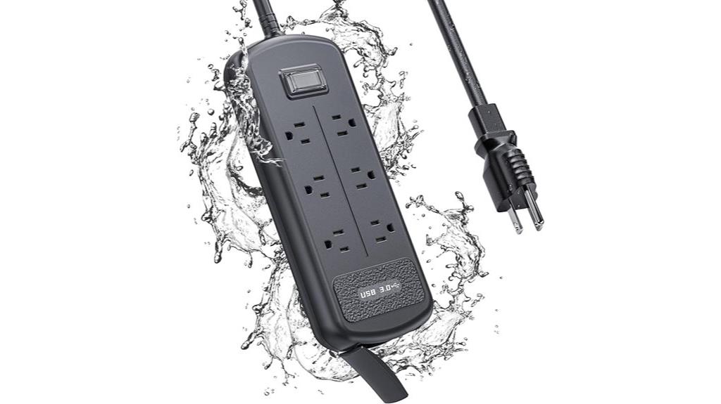 outdoor usb power strip