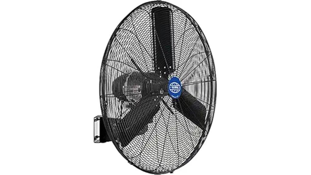 outdoor wall mounted fan