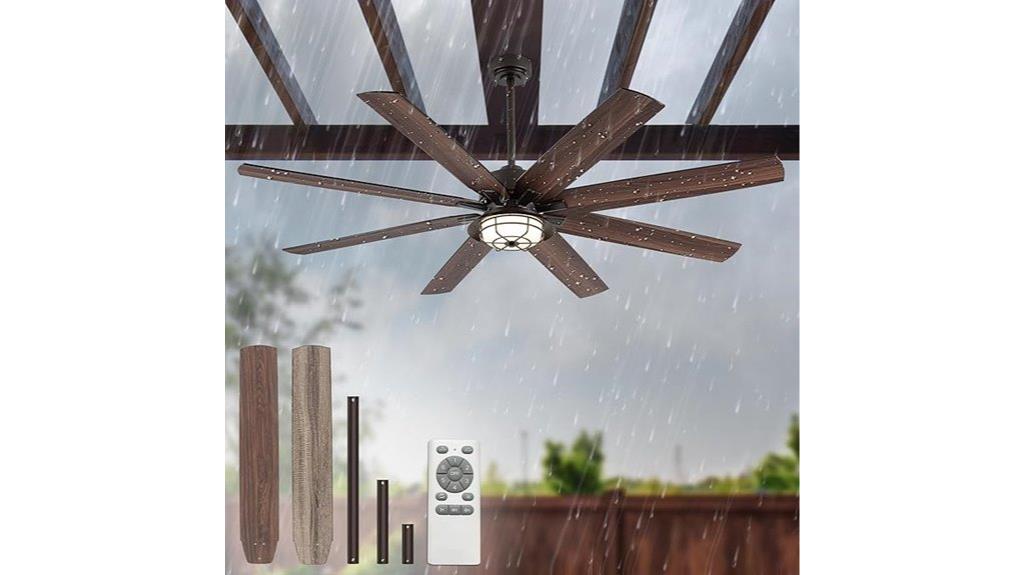 outdoor waterproof ceiling fan