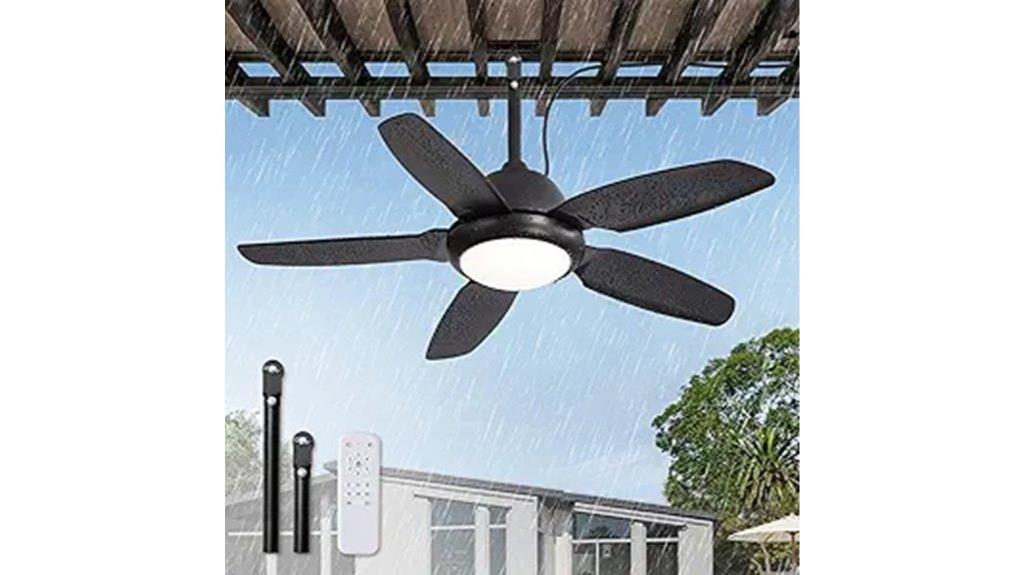 outdoor waterproof ceiling fan