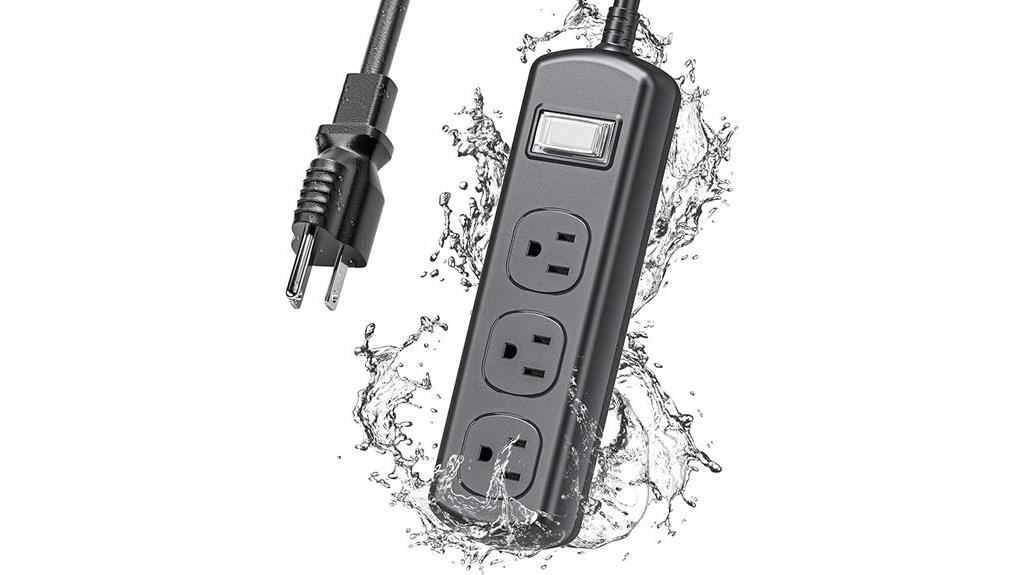 outdoor waterproof power strip