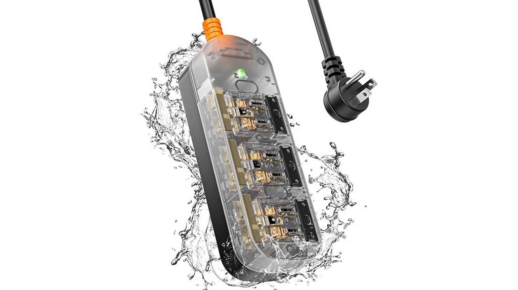 outdoor weatherproof surge protector