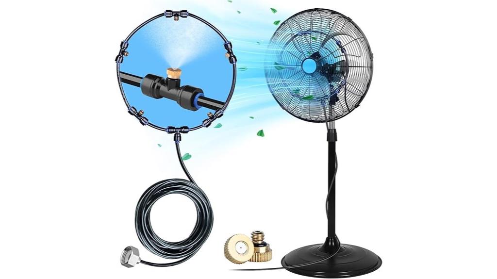 patio cooling mist system