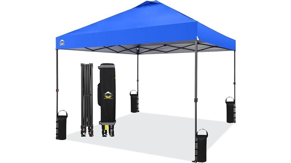 portable 10x10 canopy tent
