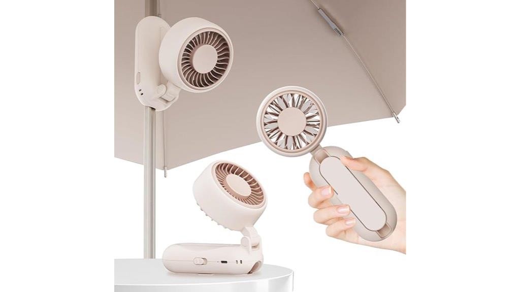 portable adjustable mini fan