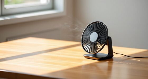 portable adjustable neck fans