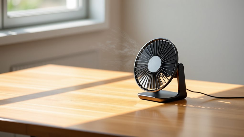 portable adjustable neck fans