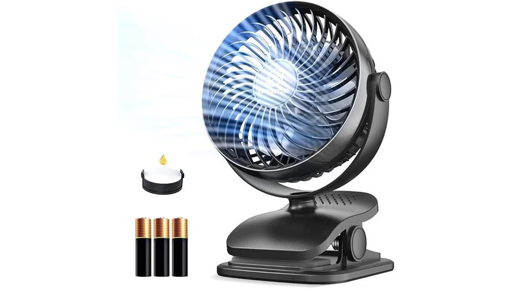 portable battery operated mini fan