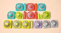 portable battery powered travel fans