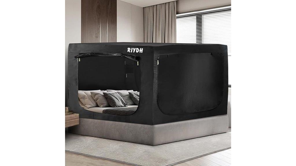 portable blackout bed tent