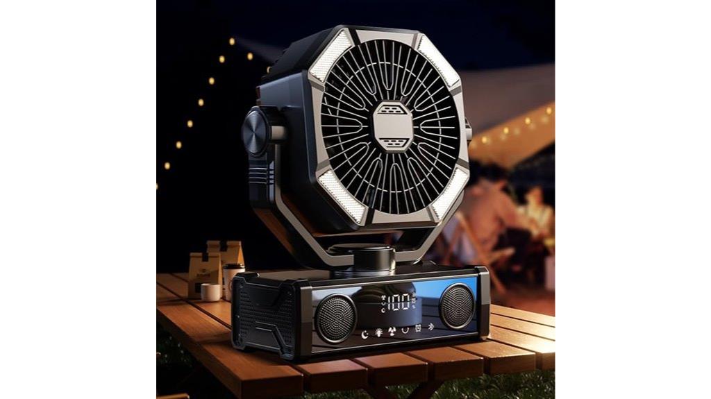 portable bluetooth fan