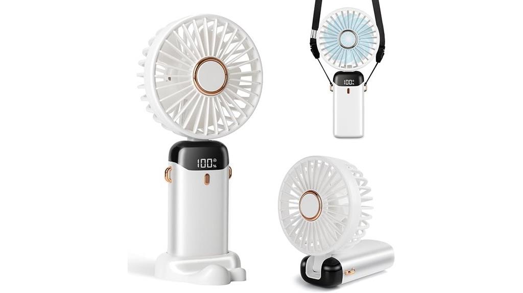 portable fan 12 hour battery