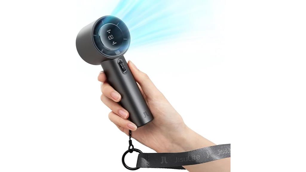 portable fan with adjustable speed