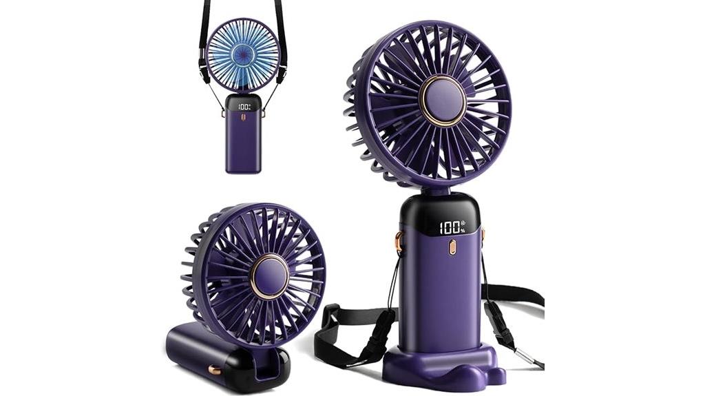 portable fan with battery