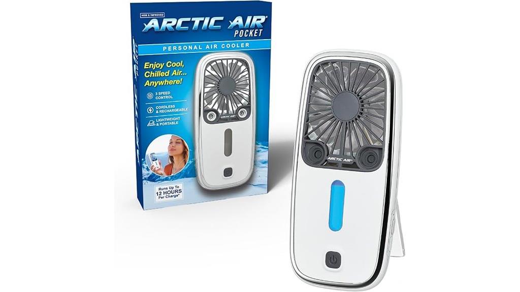 portable fan with long battery