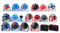 portable foldable fans with cases