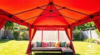 portable gazebos with fans