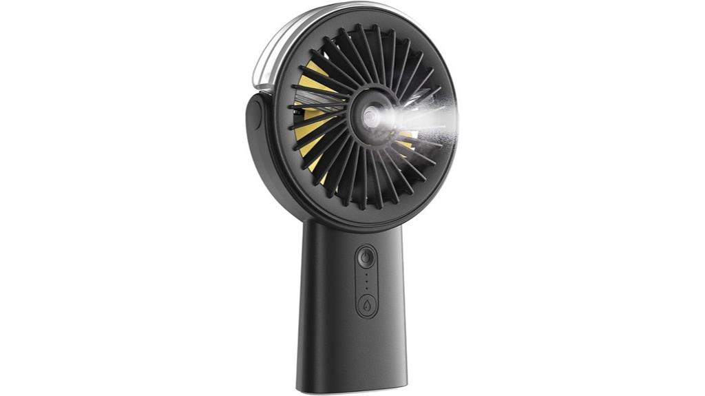 portable misting fan
