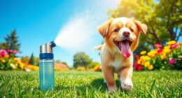 portable pet cooling mist