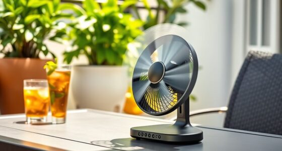portable rechargeable fan options