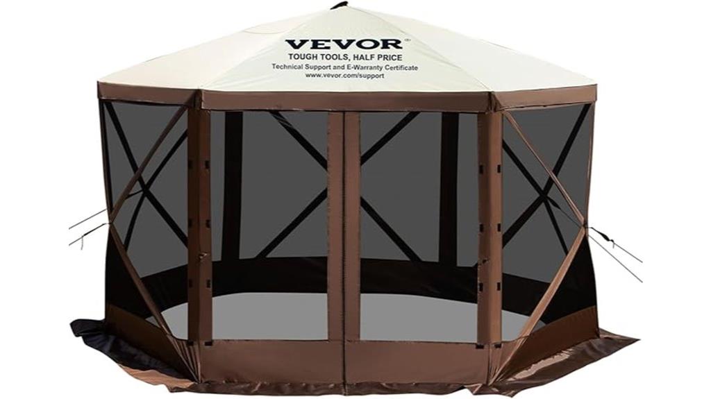 portable screen tent shelter