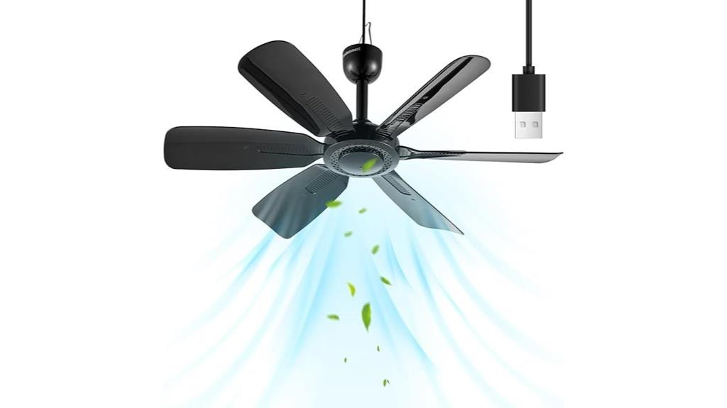 portable usb ceiling fan