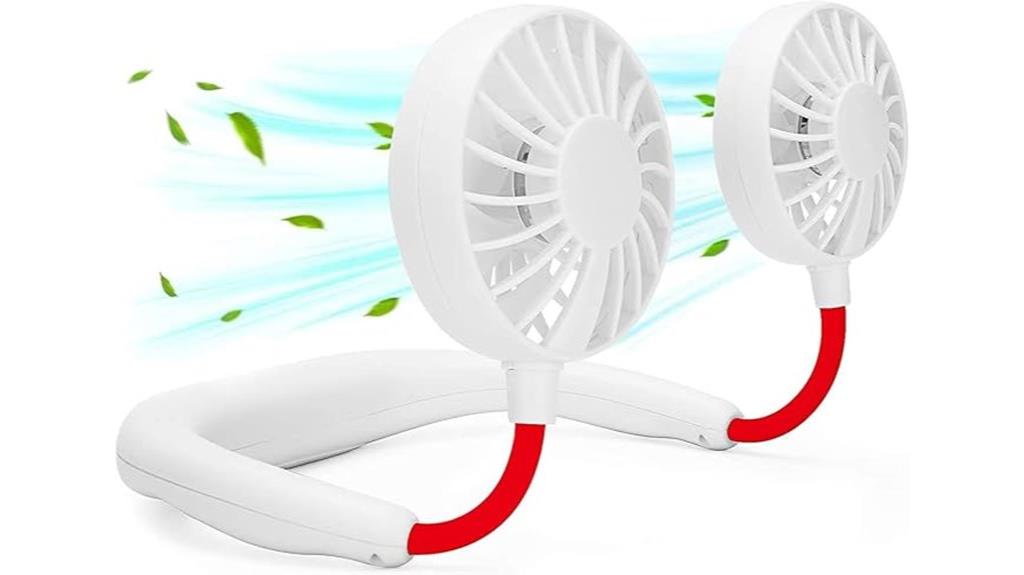 portable usb neck fan