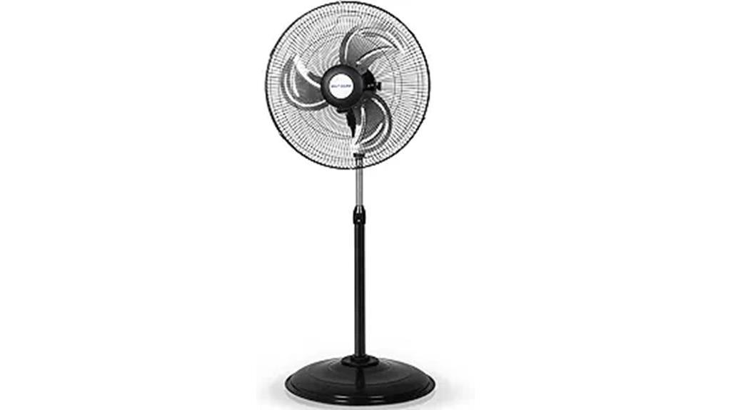 powerful 18 inch oscillating fan