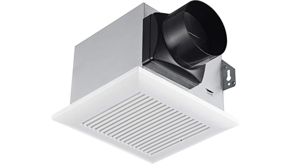 quiet bathroom ventilation fan