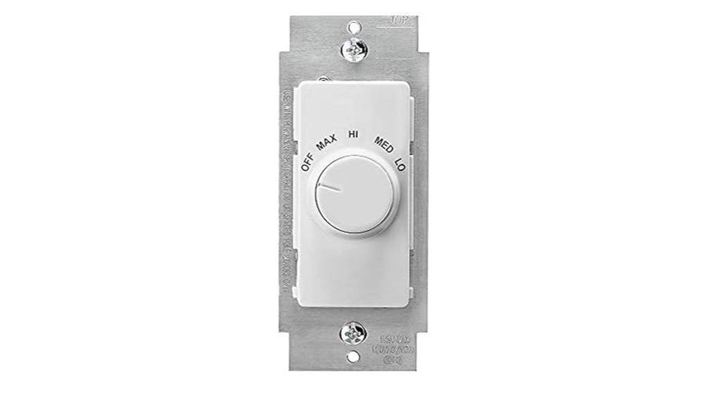 quiet fan speed control