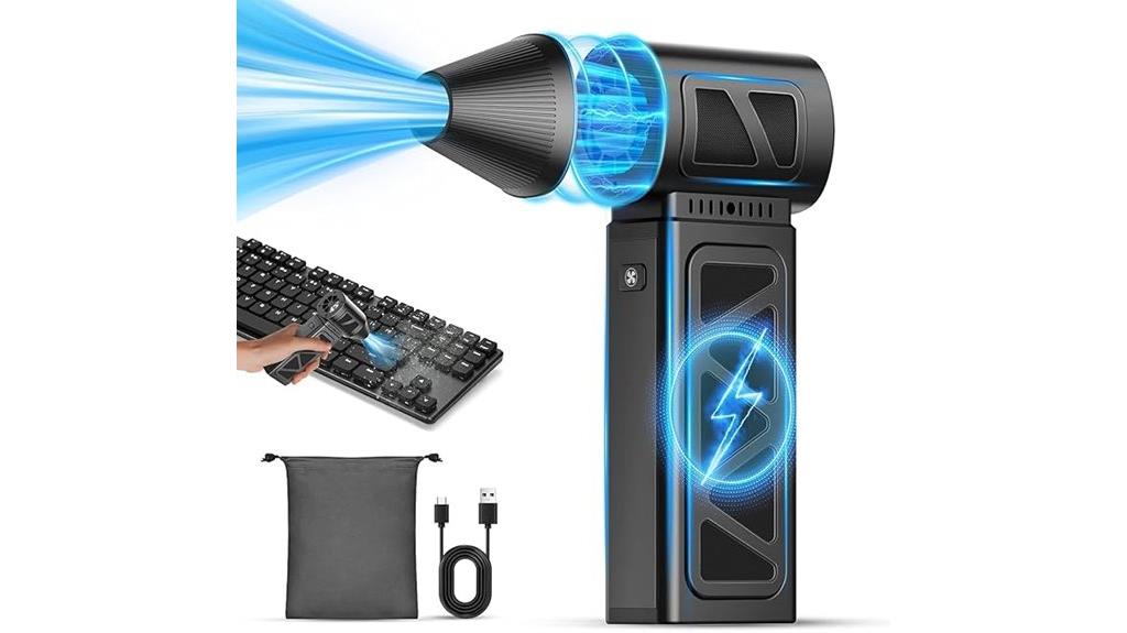 rechargeable 5 gear air duster